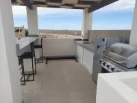 New Luxurious 4bdr/4 bath house 3 min walk to the beach with balcony and terrace