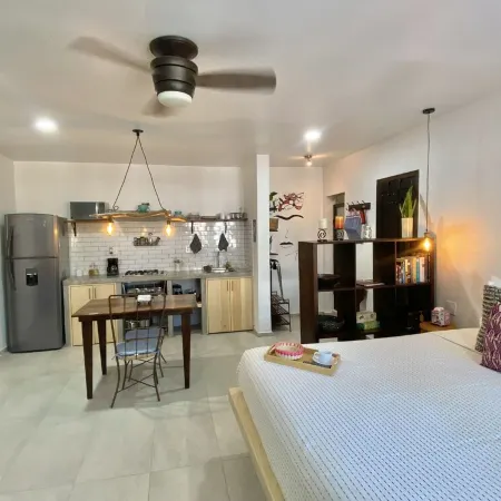 STUDIO Mezquite-LORETO-80, cozy and mexican detailed, in Downtown