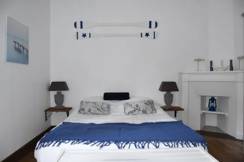 Fisherman's cottage , parking possible, 80 m from the sea, garden, 5 per, wifi
