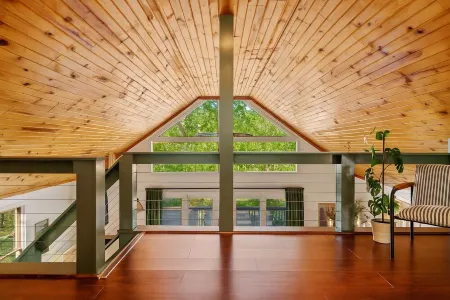 Forest Haven: Hot Tub, Record Player, Fire Pit