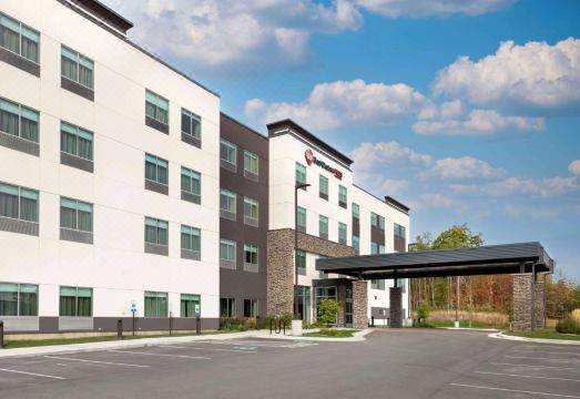 호텔의 현대적인 인테리어 모습