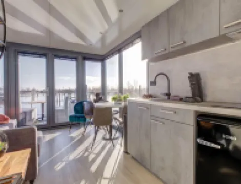 Houseboat in Volendam Near Fort Edam