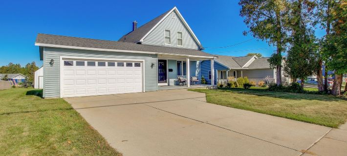 Steps to Lake Michigan: Manitowoc Home w/ Fire Pit Hotels in Manitowoc County