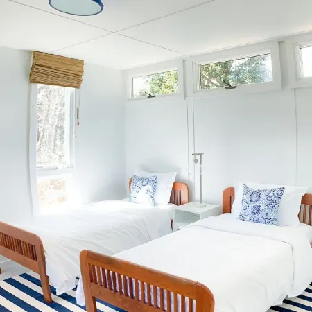 Beautiful spacious beach house located on a private beach surrounded by nature.