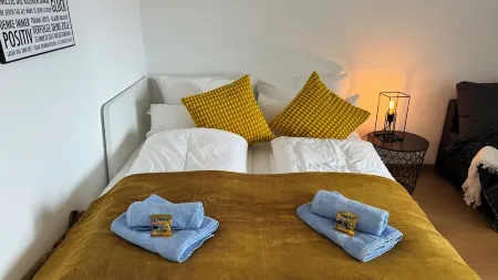 Feel-good apartment with a great view + close to Augsburg University Hospital