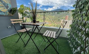 2506 - Vista a la montaña Piscina y Gym