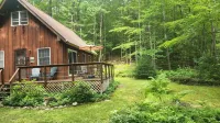 Rustic Cabin Retreat in the Heart of Southern Vermont-escape the hustle/bustle.