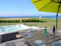 Villa in Telgruc-sur-Mer with Sea Views & Jacuzzi - avec sources thermales