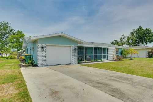 Heated Pool: Canal-Front Rotonda West Retreat - Pet friendly