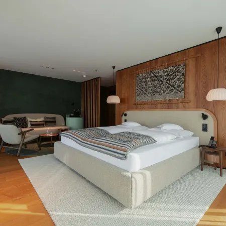 New Hotel Kristberg in Lech with Spa, Outdoor Pool and View