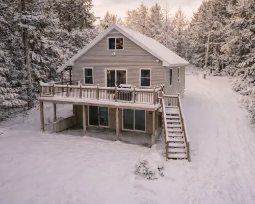 Cozy Lakefront Cabin • Winter Escape on Sebec Lake Hotels in Piscataquis County