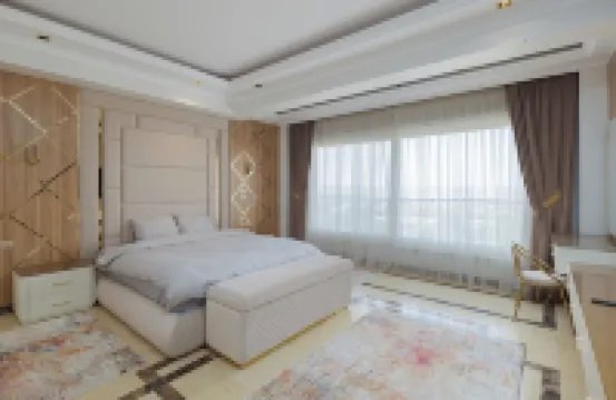 Alsawah Grand Palace at Sheikh Zayed - 6Br, Pool & Private Garden