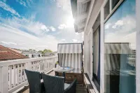 Hotel-Villa BelVedere Binz - Meerblick
