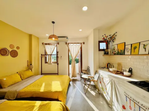 Mini Studio with Huge Balcony