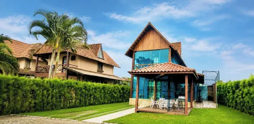 Casa Blue em Cond Fechado c Piscina - PE - 3 étoiles