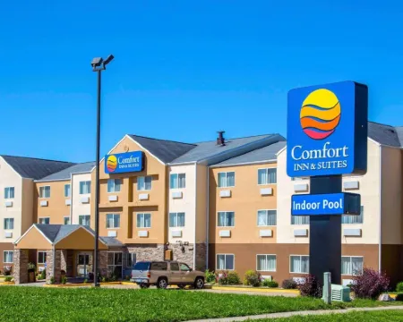 Comfort Inn & Suites Coralville - Iowa City Near Iowa River Landing Hotels in West Lucas