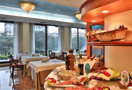 조식 뷔페 현장