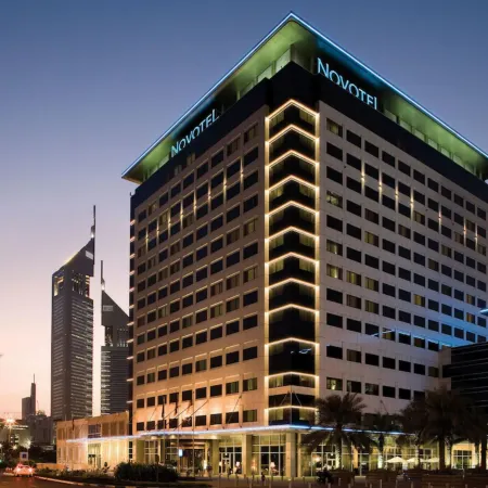 Novotel World Trade Centre Dubai Отели рядом с достопримечательностью «Дубайский международный финансовый центр»