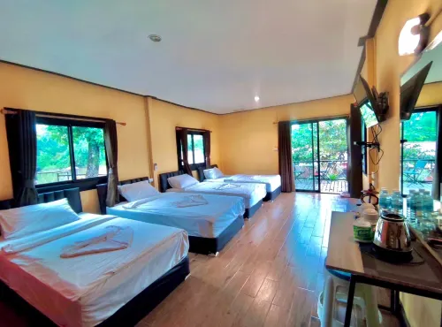 The Raft Land Resort Hotels in Thong Pha Phum