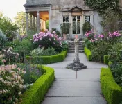 The Courtyard overlooking Kiftsgate Court Gardens