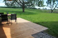 Thatched roof meets modernity, lake view; sauna, garden and much more...