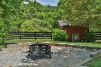 Beautiful Log Cabin on Horse Farm The Holy Cow