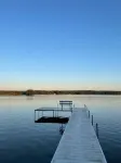 Cozy cabin right on the water! All bikers, skiers, fisherman and more welcome!