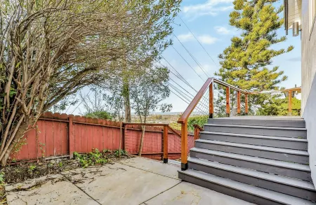 246C - Large Studio w/ Kitchenette, Laundry & Deck Отели рядом с достопримечательностью «Публичная библиотека СанМатео»