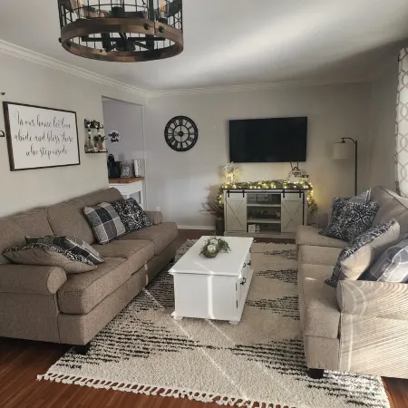 New listing! Private 3 bedroom 2 bath home with BEAUTIFUL sunroom!