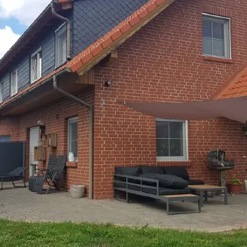 Ground-floor vacation apartment with a unique view, pure relaxation in the Harz Mountains