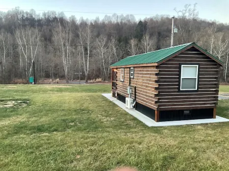 Tiny Cabin Along the River