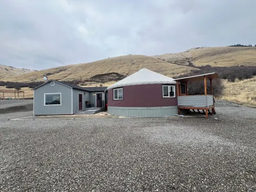 Unbelievable yurt home. 1300 sq ft.  Not your average yurt.