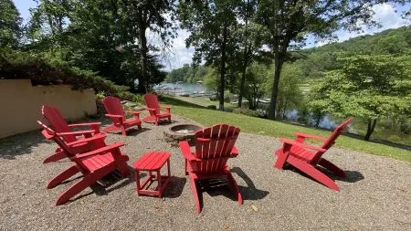 Lake Chatuge Beauty w/Private Dock, Fire Pit, Pool Table, Grills and A+ Views!