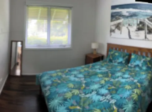 A beach house with colour!