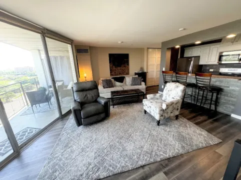 2B-2B centrally located in Omaha with skyline balcony views.