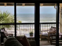 DODGEN WAVES -3/3 with 2 covered balconies 1 min walk to beach!