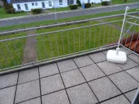 Apartment SEERÄUBER in a quiet location, balcony, only 300m to the green beach Hotels in Friedrichskoog