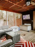 Contemporary waterfront house with private dock & kayaks!