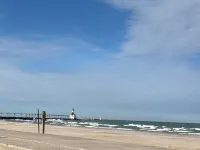 Charming 3-Bedroom House in Michigan City is Handicapp Friendly with a Ramp.