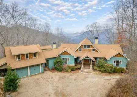 Amazing views at L’Oursière in Bear Lake Reserve, from the new  hot tub.