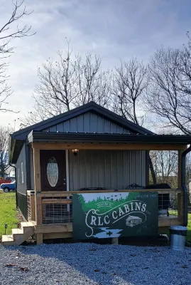 Cozy tiny cabin, close to local activities. Pet friendly. Suited 2 adults. - Chalets