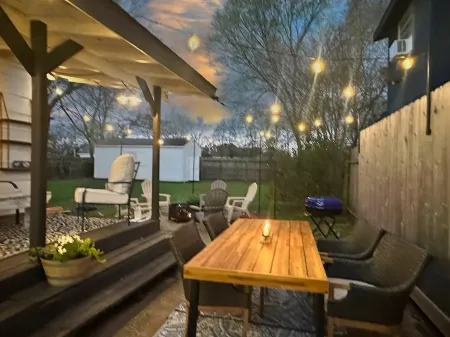 Charming Cottage in Old Town Tomball -walk to shopping and restaurants Отели в г. Томбал