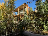 Ski-access and view Chair 5 runs from cabin in Brian Head, UT