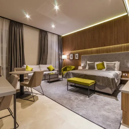 Dežman Luxury Center Отели рядом с достопримечательностью «Центральный вокзал Загреба»