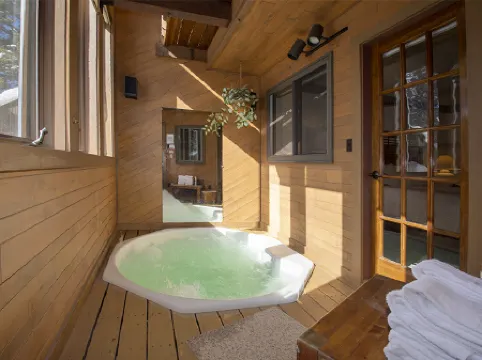 Cozy Indoor Hot Tub and Spacious Living Area - Charming Townhome Escape