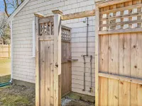 Fenced Yard, Outdoor Shower and Steps to Pond - Charming Escape Hotels in Yarmouth