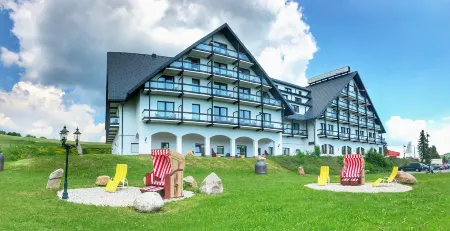 Alpina Lodge Hotel Oberwiesenthal Отели рядом с достопримечательностью «Фихтельберг»