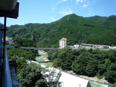 ホテルからの眺望 鬼怒川温泉 日光きぬ川ホテル三日月の写真