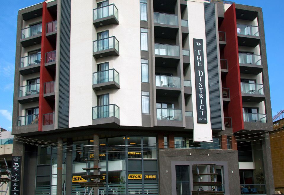 더 디스트릭트 호텔 객실 내부