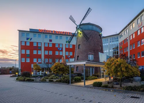 Mühlenhotel Halle-Leipzig Hotel di Brehna